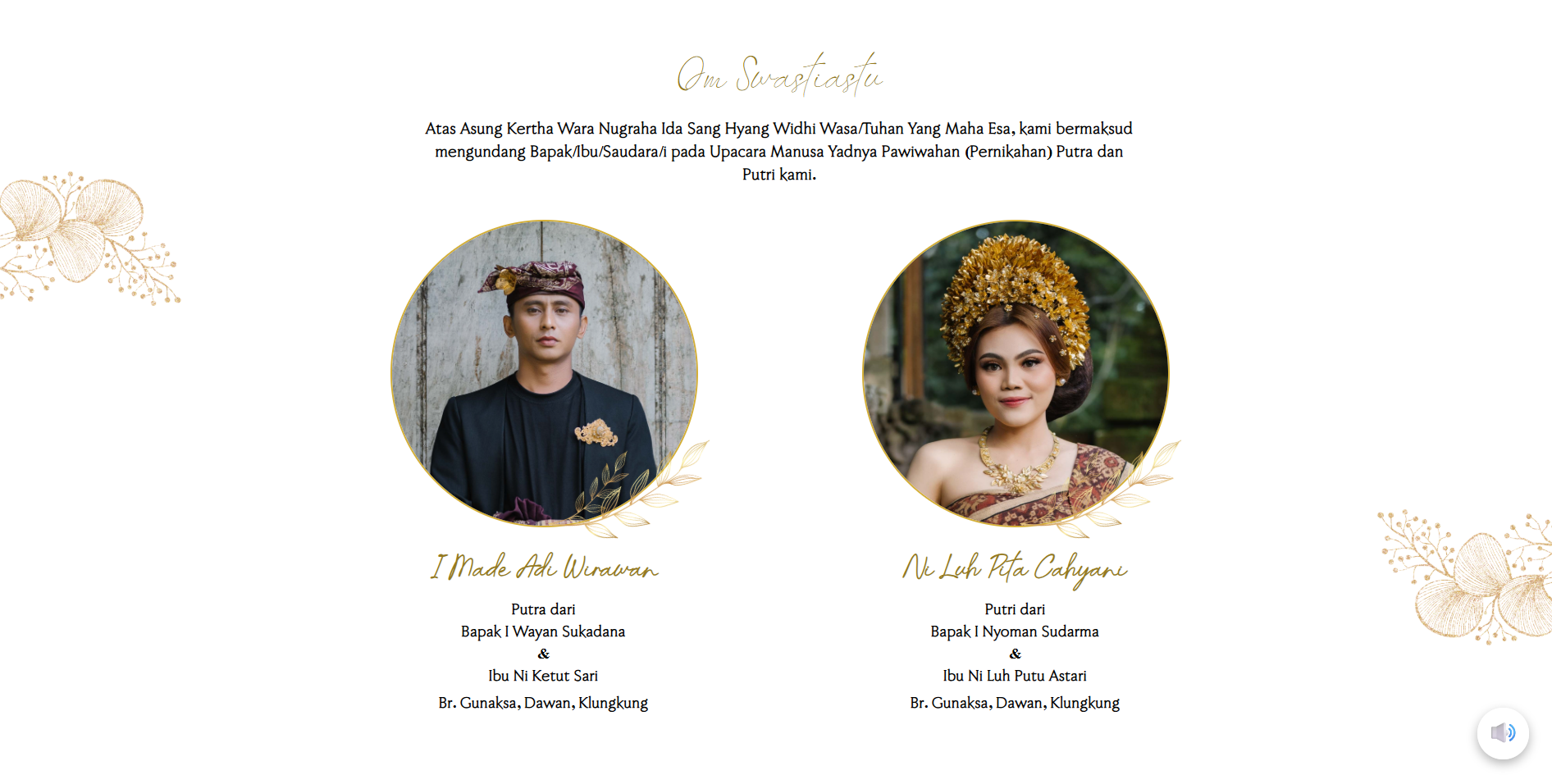 Undangan Pernikahan Online